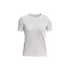 Seamless Solid Color Round Neck Short Sleeve Raglan T-Shirt Women Tops White 1375698-006
