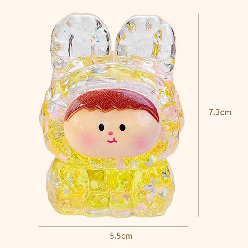 Мультяшная мини-милая кукла, слепая сумка, настольные украшения для автомобиля, детские игрушки, креативные украшения для дома своими руками, аксессуары, подарки