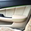 8 шт., чехол на подлокотник из мягкой кожи для Honda Accord 7th Gen 2003 2004 2005 2006 2007, подлокотник двери автомобиля, панель, наклейка, отделка
