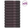 VidaXL Sauna Towels 25 Pcs Anthracite 80x200 Cm 100% Cotton, Towel, Bath Towel, Cotton Towel 136696