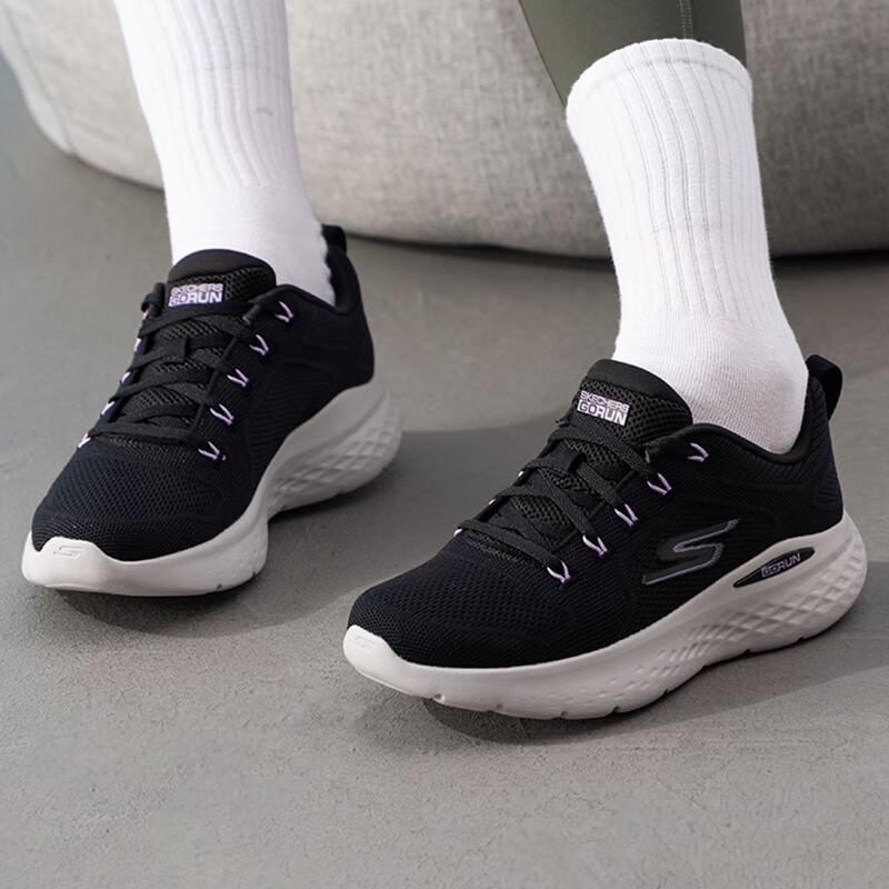 Skechers Women's Road Running Shoes 129429-BKLV