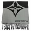 Excellent LOUIS VUITTON Scarf Muffler Graphic Dual wool mens M79097 Used