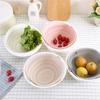 Kitchen Fruit Tray Removable Double Layer Fruit And Vegetable Basin Draining Basket Creative Household Rotating Washing Basket