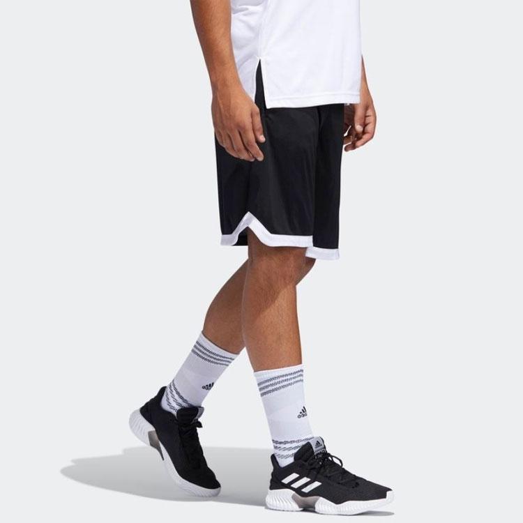 adidas Мужские быстросохнущие баскетбольные шорты Badge Of Sport, черные DP4768