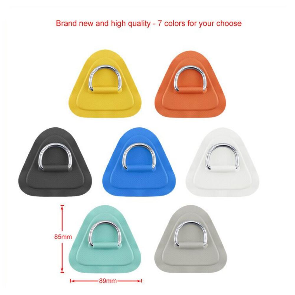 Кольцо D из нержавеющей стали/нашивка с клеем для надувной лодки из ПВХ, плота, лодки, каноэ, каяка, доски для серфинга, SUP, привязки