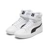 Puma Sky LX Mid Атлетические кожаные кроссовки с высоким верхом Унисекс кроссовки Черно-белые 372874-06