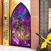 Деревянный акриловый подсвечник Деревянный материал Цветной дизайн Фантастические книжные уголки Украшения Арочный дизайн