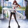 22.5см Аниме Steins;Фигурка Gate Makise Kurisu Dream Tech 1/7 Стиль Белого Халата Стоящая модель игрушечная кукла Фигурка Действия ПВХ