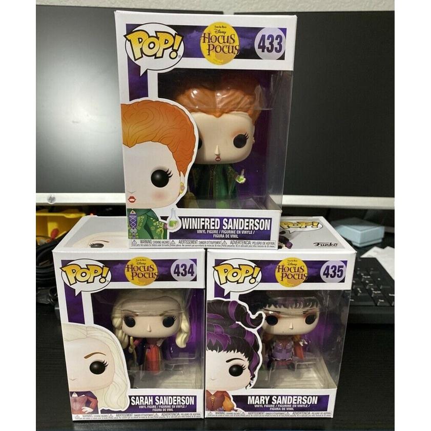 Disney Hocus Pocus Vinyl Figures Pop! Sanderson Sisters 433 434 435