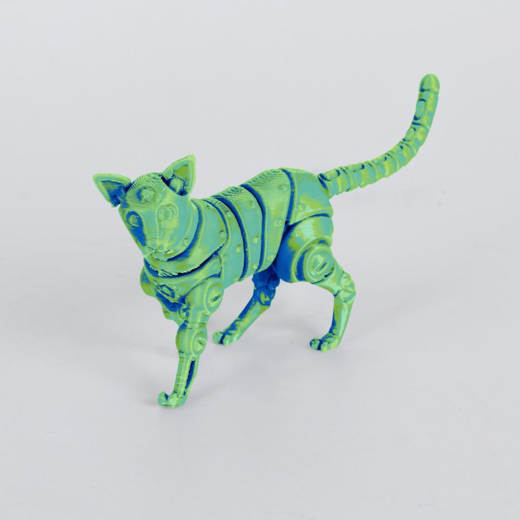 Механические игрушки-животные, напечатанные на 3D-принтере, украшения для дома, модельные игрушки