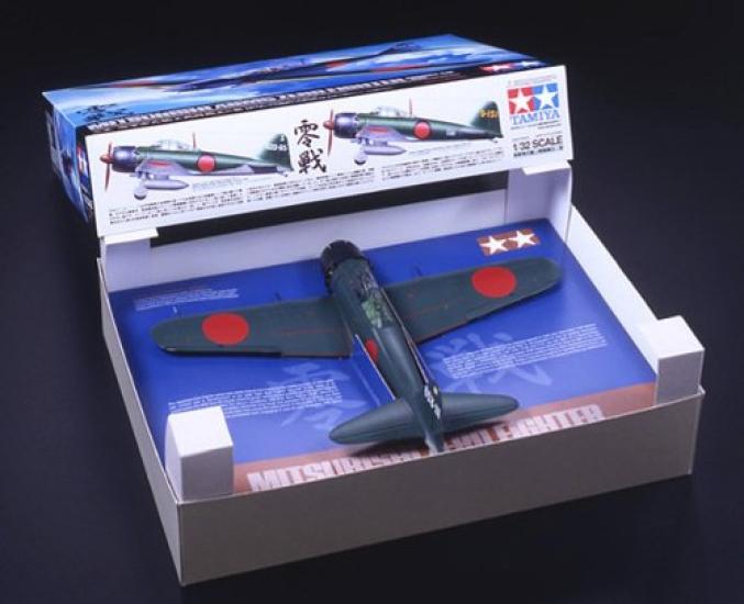 Tamiya Aircraft Series Japanese Navy Mitsubishi Zero Type Carrier Fighter Type 52 Plastic Model 60318 1/32 No.18