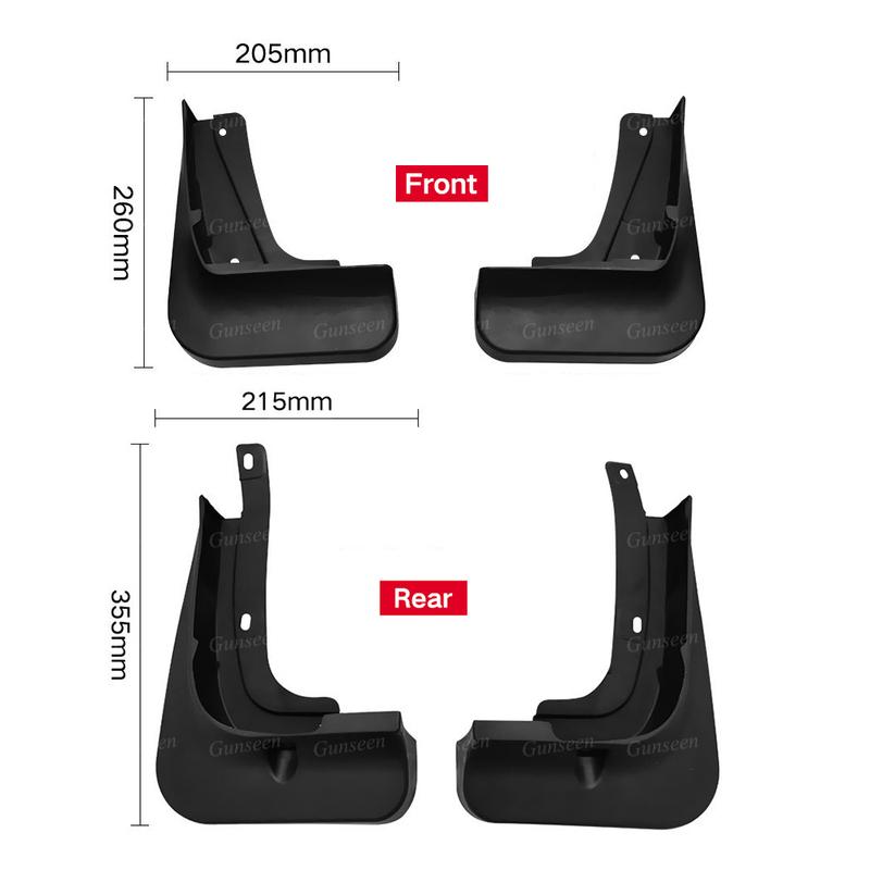 For Volkswagen ID.6 X VW ID6 ID 6 Car Mudguards Splash Guards MudFlaps Front Rear Auto Accessories Fender Mud Flaps