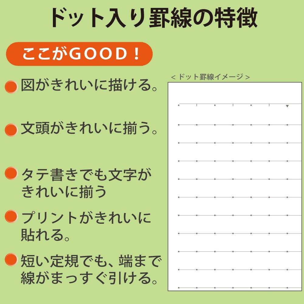 KOKUYO Note Campus Dotted Ruled Limited Edition Speech Motif 5 Book Pack A Ruled No-3CATN-L15X5