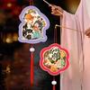 Rabbit Middle Autumn Festival Lantern 3D Ancient Style Handheld Lantern  Women