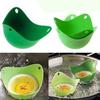 Инструмент для варки яиц пашот Яичная чашка Силиконовая форма Форма для яйца Кухонная утварь - Случайный цвет