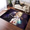 Hot Anime SAO Sword Art Online Modern House Living Room Floor Matte Bedroom Carpet Poster Mat Pattern Decorative Square Rug Gift