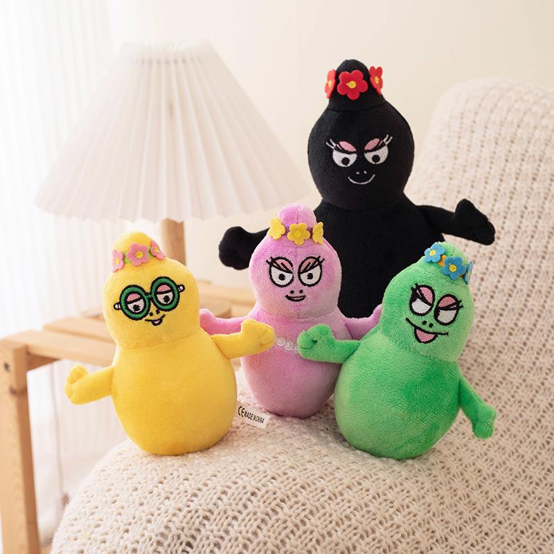 Мультяшные плюшевые игрушки Barbapapa, мягкие куклы для малышей, удобные мягкие подарочные игрушки, домашний декор, подарки на день рождения для девочек и детей
