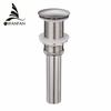 Drains Bathroom Parts Brass Brush Nickel Lavatory Vessel Vanity Sink Pop Up Drain Stopper With Overflow Faucet Accessories 0618H