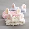 Girls Hot Makeup Tools Spa Womens Accessories Clean Face Headband Fluffy Cat Ears Hair Band
