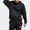 adidas Мужская баскетбольная толстовка с длинным рукавом Dame 8, черная HE5464