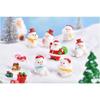 Cute Resin Craft Christmas Decorations Featuring Snowmen Santa And Sea Lion