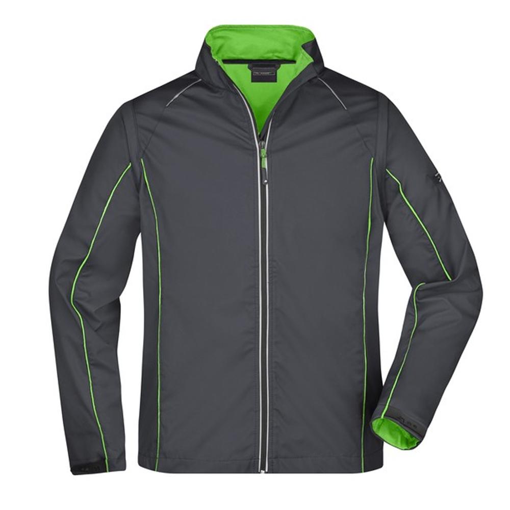 James and Nicholson Mens Zip-Off Soft Shell Jacket