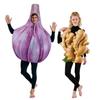 Game Themed Garlic Ginger Cosplay Costume For Adults Halloween Party And Stage Performance