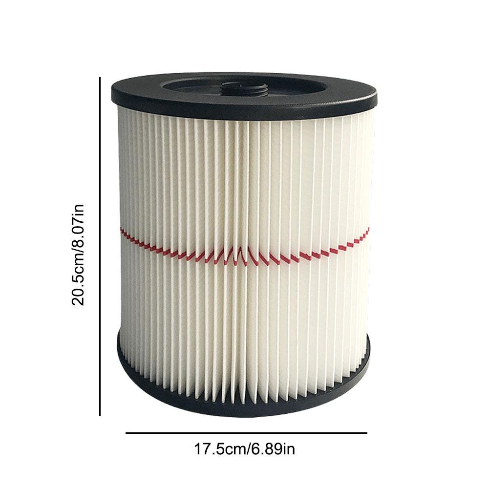 For Craftsman Vacuum Cleaner Filtration Cartridge Replacement Cartridge Filter Vacs Replace Part for 38754 17816 Vac Cleaner