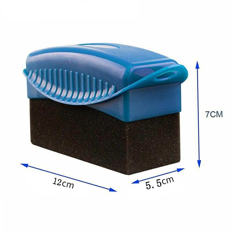 Car Wheel Detailing Polishing Waxing Sponge Brush with Cover Wheel Hub Tire Contour Washing Cleaning Brush Car Wash Accessories