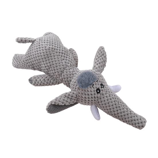 Плюшевые игрушки для собак для агрессивных любителей жевать Писклявые игрушки для собак для снятия беспокойства Прочные неразрушимые игрушки для жевания собак для игр и комфорта