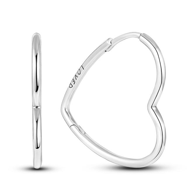 Двойные серьги-кольца, висячие серьги серебряного цвета, подходят оригинальные брендовые подвески, изысканные украшения для тела, подарок для модных женщин 