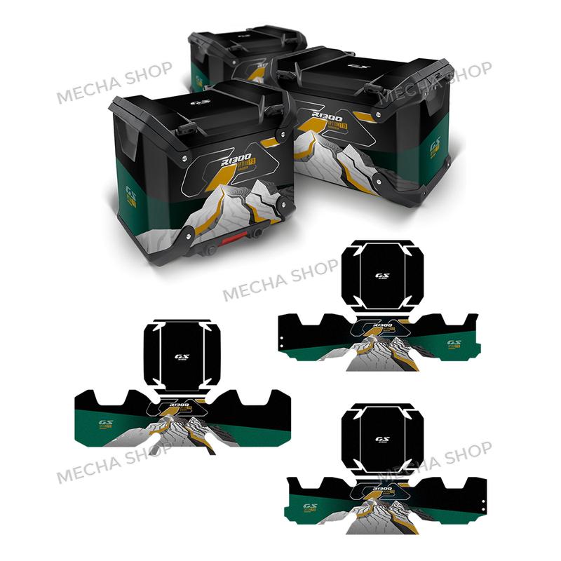 R1300GS ADV 2025 Triple Black Trophy Sticker Motorcycle Suitcase Stickers Protective Decal for R1300GSA R 1300 GS Adventure