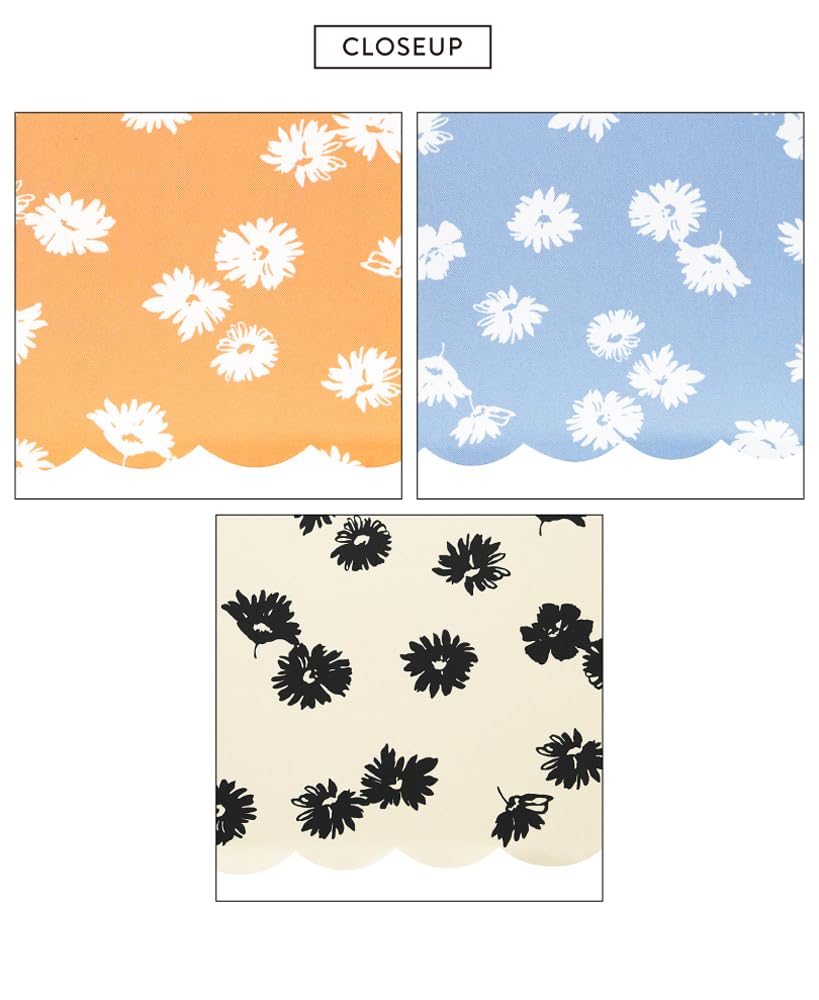 Потому что Складной Солнцезащитный и Дождевой УФ Свет PU Зонт, Зонт, Женский, Защита, Блокировка, Флорет, Мини, Оранжевый, B-095721