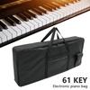 61 Key Instrument Keyboard Bag Oxford Cloth Thickened Piano Protection Bag Storage Bag Portable Waterproof Vibration-resistant Piano Case with Handle