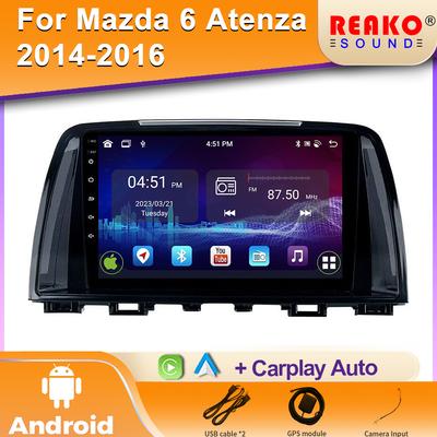 Автомобильное радио для Mazda 6 GJ Atenza Touring Sport GT Wireless Carplay Android Auto Stereo Multimedia Player WiFi 4G 2 Din