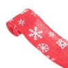 Craft Rustic Vintage Merry Christmas Wedding Snowflake Sisal Trim Snowflake Lace Ribbon Jute Burlap