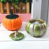 DIY банка для хранения тыквы, силиконовые формы, формы для литья из кристаллической смолы, эпоксидной смолы, ручная работа, Хэллоуин, украшение для домашнего рабочего стола, инструменты для изготовления ремесел