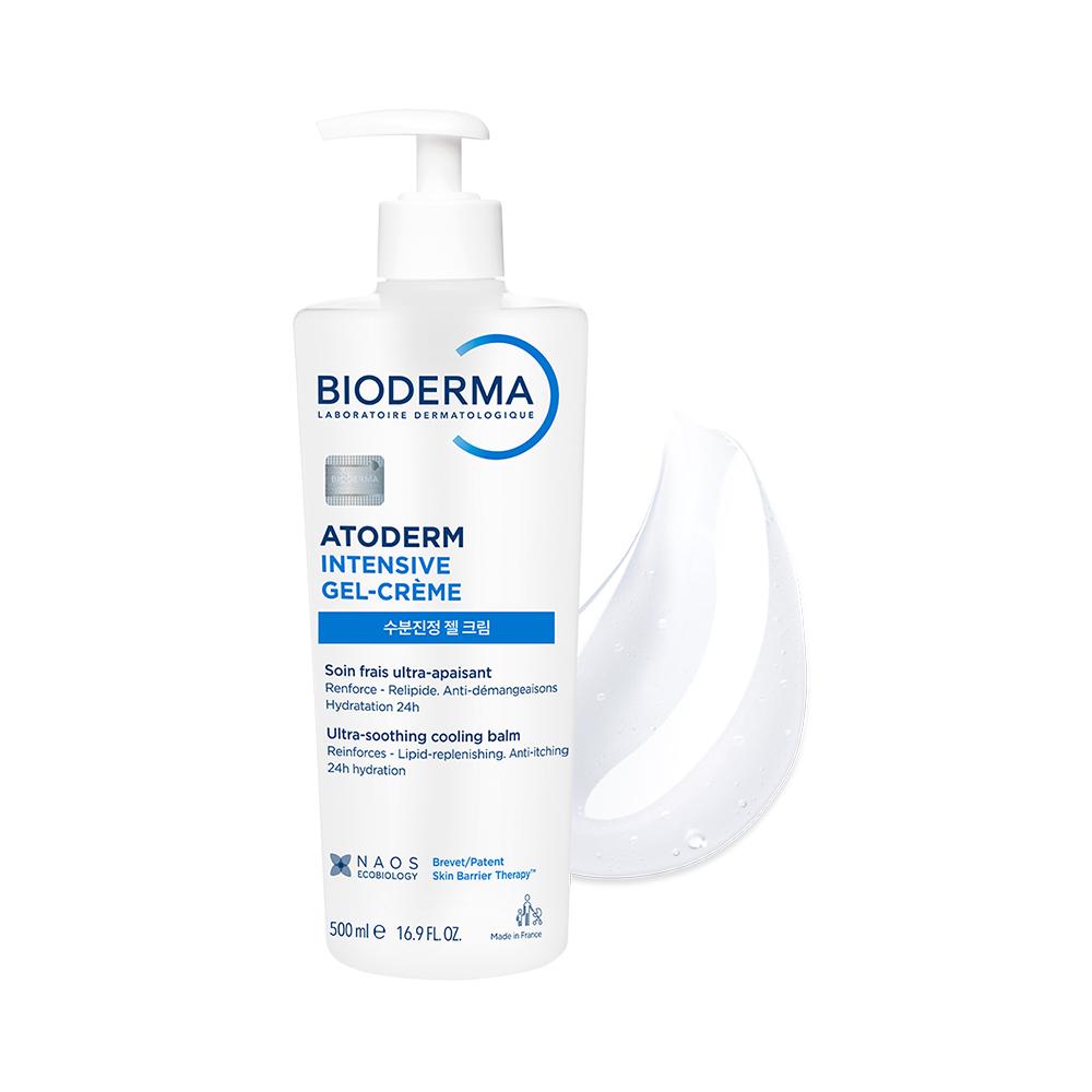 Bioderma Atoderm Интенсивный гель-крем 500 мл (Увлажняющий успокаивающий гель-крем)