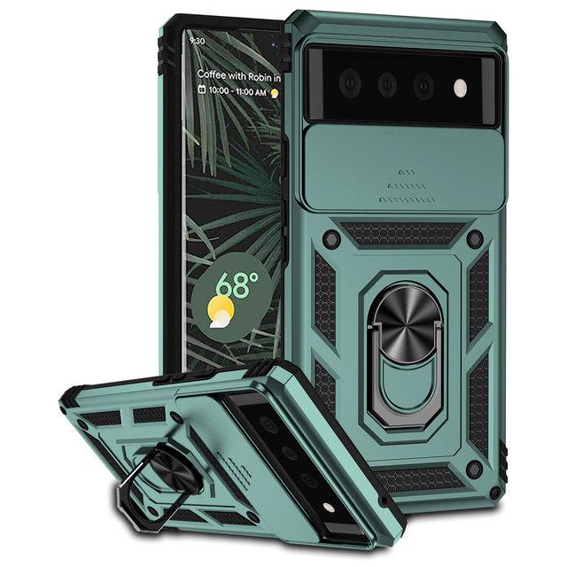 Comfortable Ring Holder Lens Cover Case For Google Pixel 6 Pro Pixel7 Pixel6 Pixel6a Pixel8 Pixel 6a 7a 8 7 Pro Pixel7a Cases