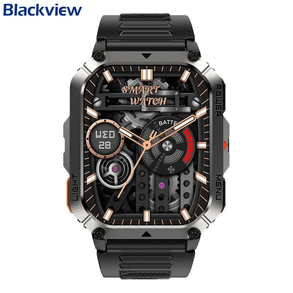 Blackview Умные часы W70Pro, 2,01" HD-экран, аккумулятор 900 мАч, более 120 спортивных режимов, водонепроницаемость IP68