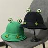 Милая шляпа-лягушка женская весенне-летняя универсальная шляпа-ведро студенческая мультяшная шляпа-козырек для раковины