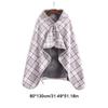 Elegant Style Winter Split Shawl For Women – Exquisite Craft Delicate Pattern Wide Coverage Autumn