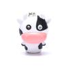 Led Cow Cattle Keychain Sound Flashlight Mini Torch Kids Toy Animal Key Ring