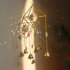 Stained Glass Crystal Sun Catcher Balcony Yard Decor Dream Catcher Outdoor Indoor