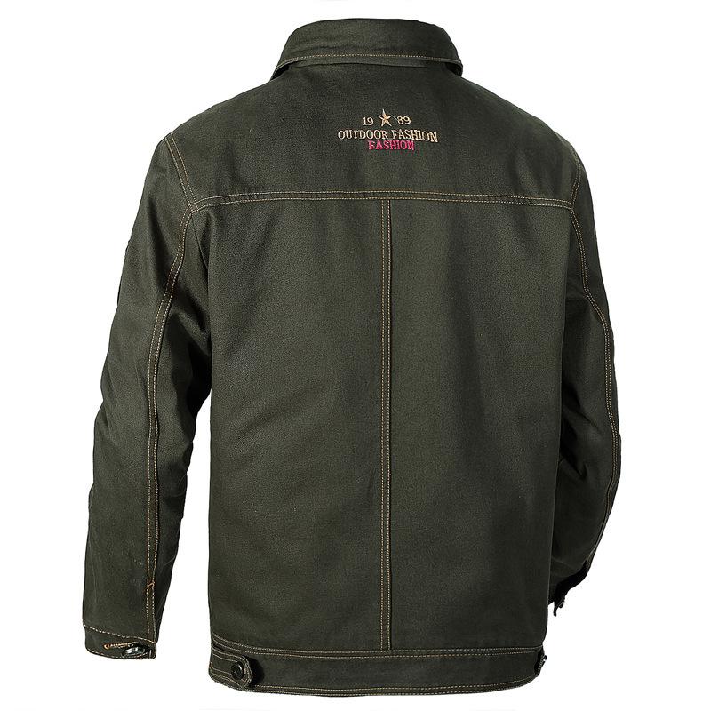 eBay Spring and Autumn Military Jacket Men's Jacket Thin Men's Large Size Casual