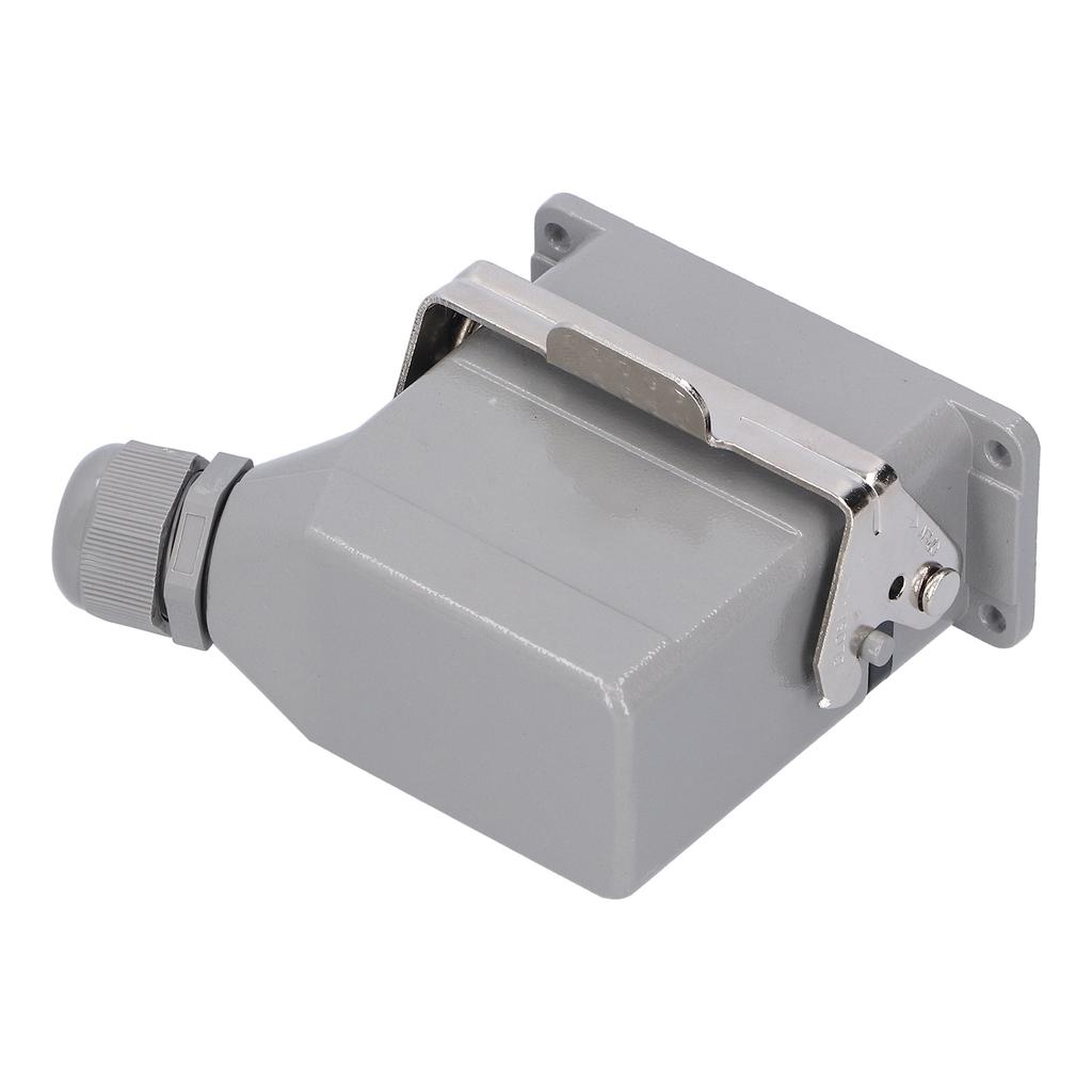 Сверхмощные разъемы Водонепроницаемый авиационный штекер 10 контактов Боковой вывод Промышленные средства управления