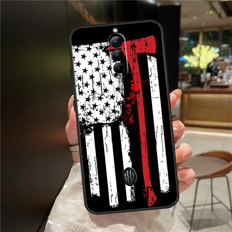 Герои-пожарные Чехол для телефона для ZTE Nubia Red Magic 9 Pro Plus 6 7 8 Pro 6S 7S 8S Pro Plus 5G 5S 6R Чехол