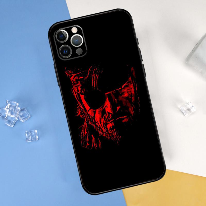 Металлический чехол Metal Gear Solid для iPhone 16 15 13 12 11 14 Pro Max Mini Чехол для iPhone 16 15 XR X XS Max Plus Чехол для телефона