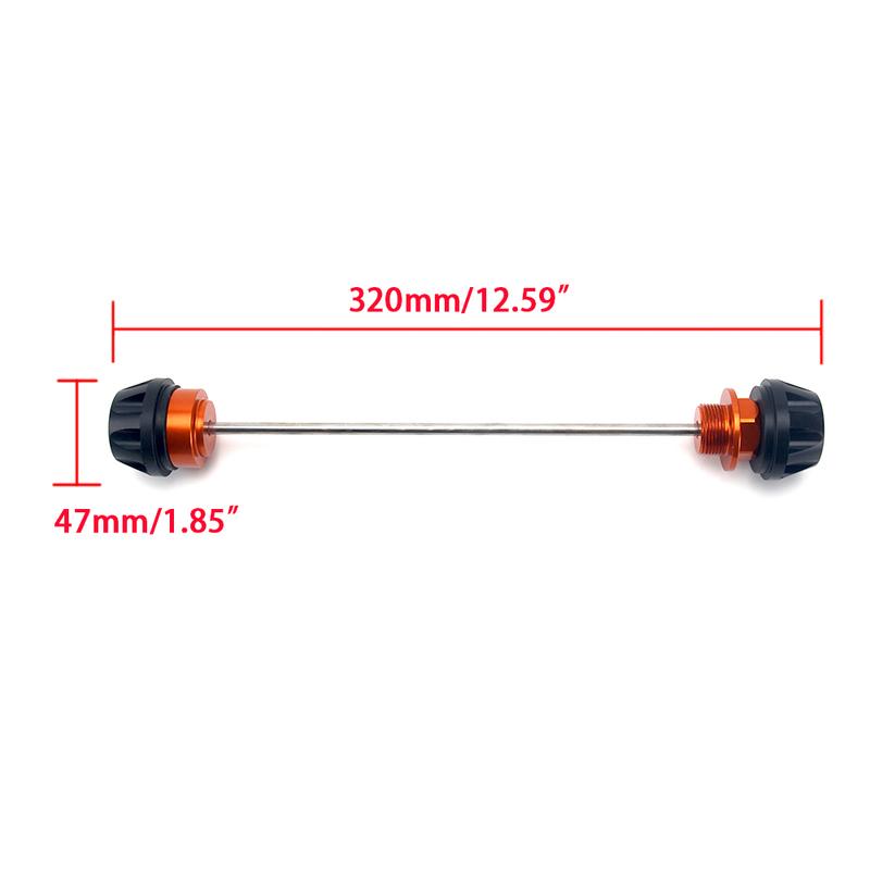 For KTM 1190 Adventure 1050adv 1290 SUPER ADVENTURE 790 ADV Motorcycle Front Axle Fork Crash Slider Moto Wheel Protector Parts