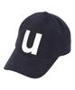 Yunibeosyeolkemiseuteuli Кепка-бейсболка Bold U Navy Стиранная кепка-бейсболка